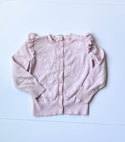 crewcuts Pink Girls Cardigan Size 4-5