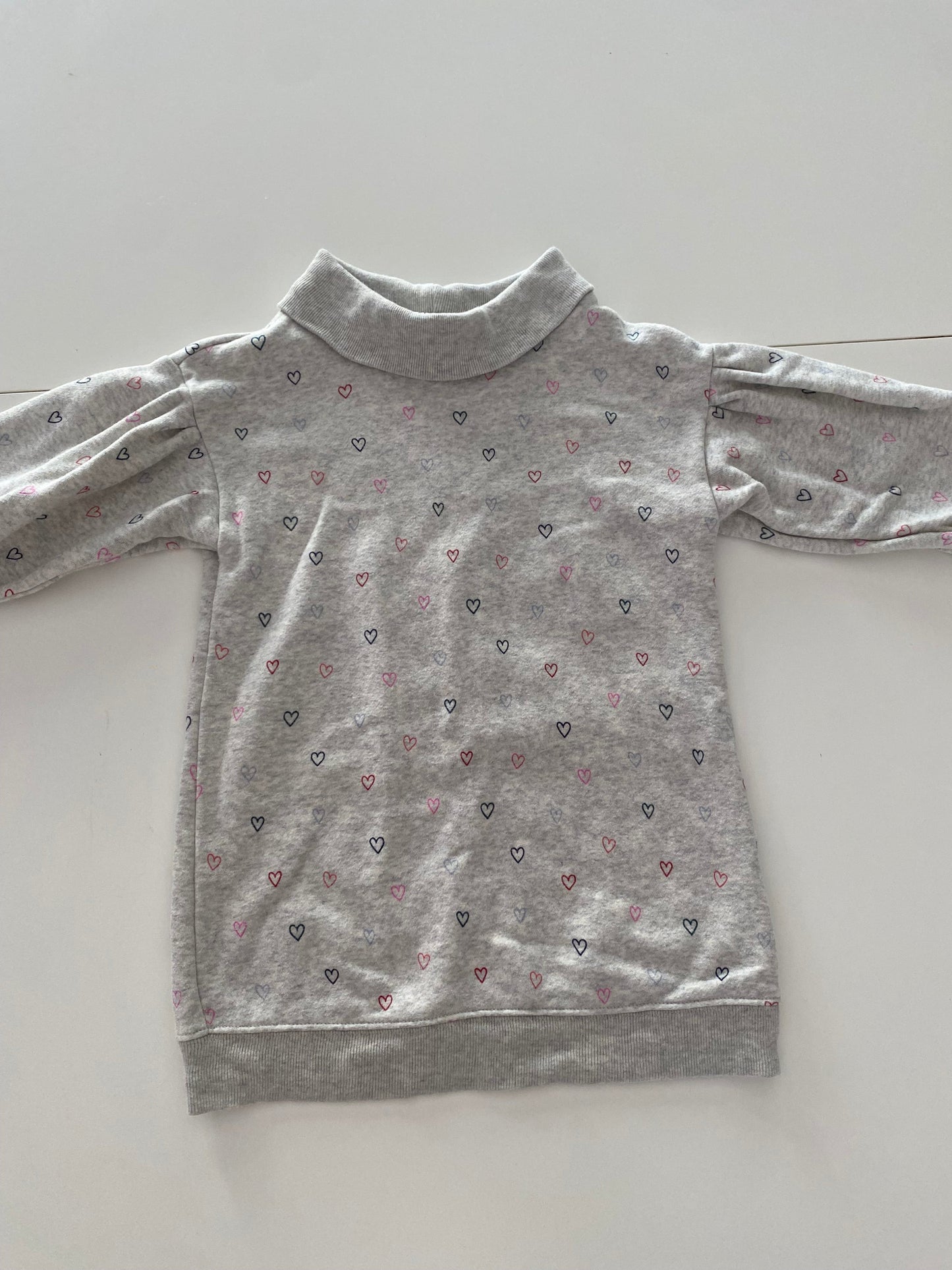 #117-Girls 3T, Gap Heart Sweater Dress, VGUC,*reduced*