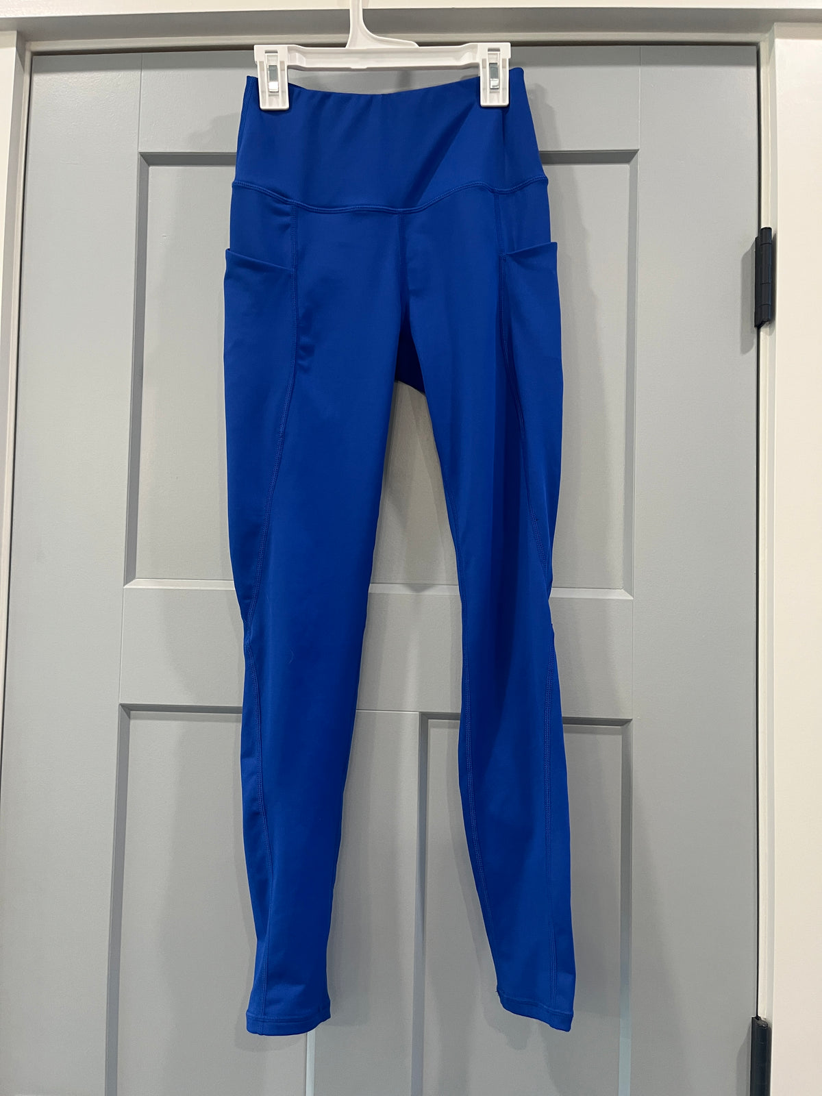 135 Royal Blue leggings with pockets  from Amazon, XS, bnwot