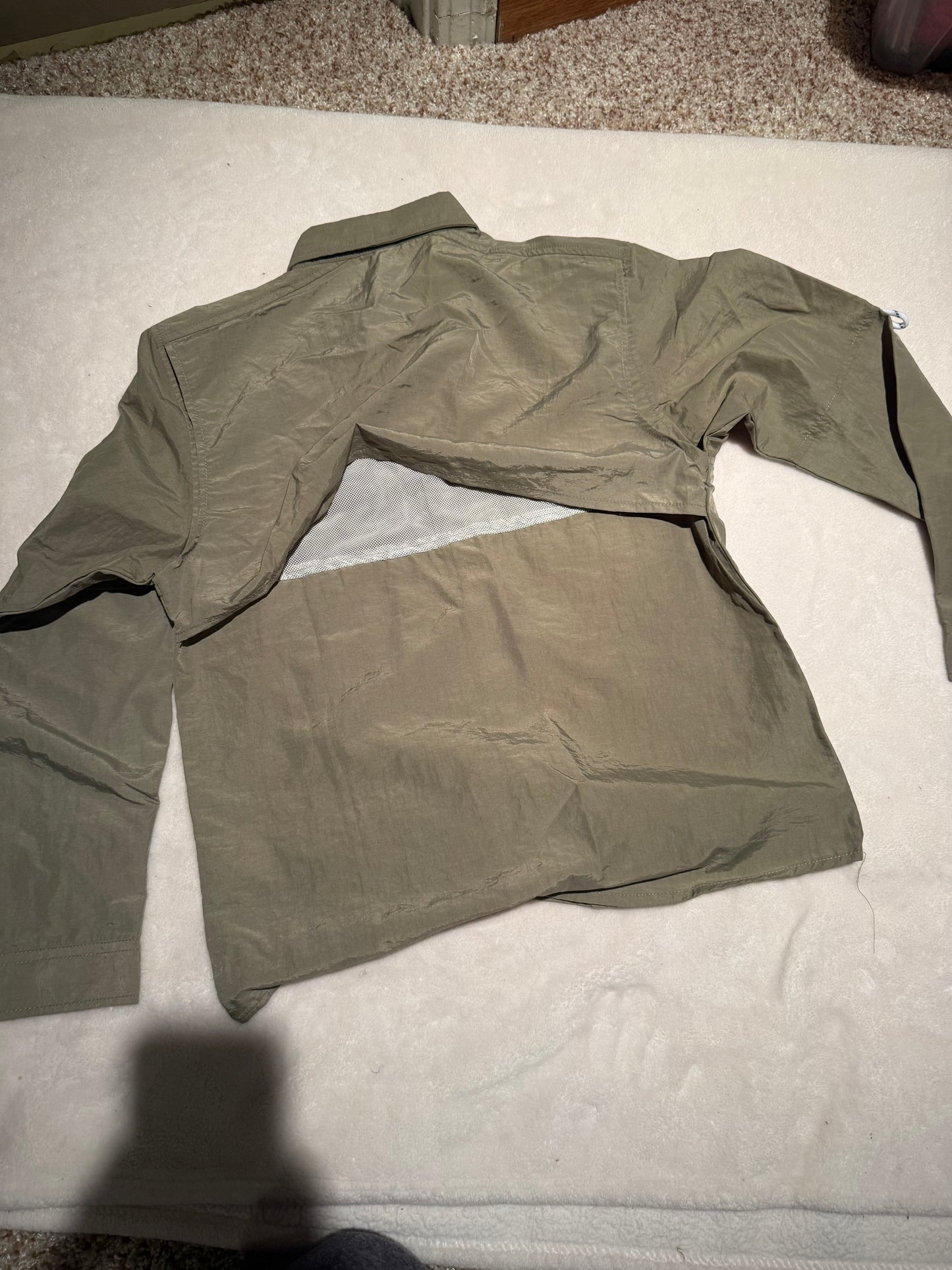 136 nwt boys long sleeve outdoor/fishing shirt