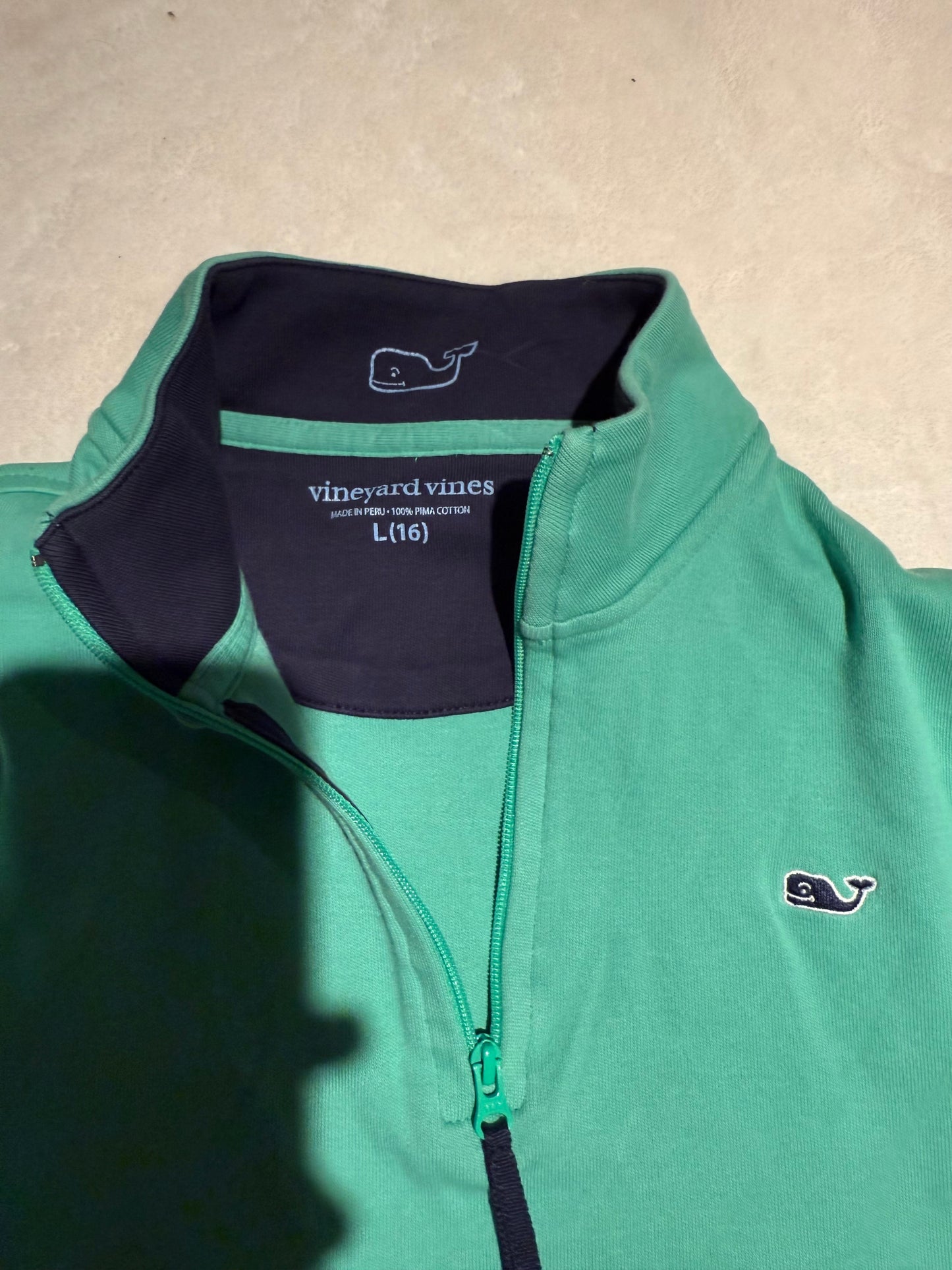 136 EUC Vineyard Vines quarter zip L