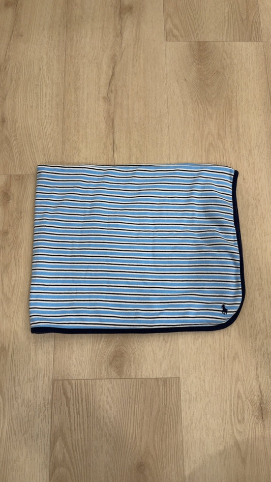REDUCED! #49 boys Ralph Lauren baby blanket EUC