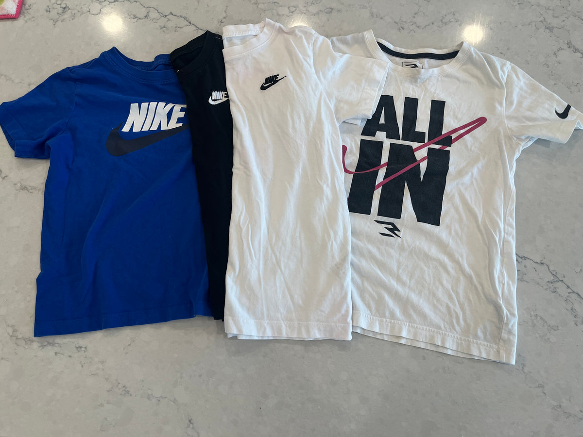 135 nike shirts (4), EUC, Boys YM