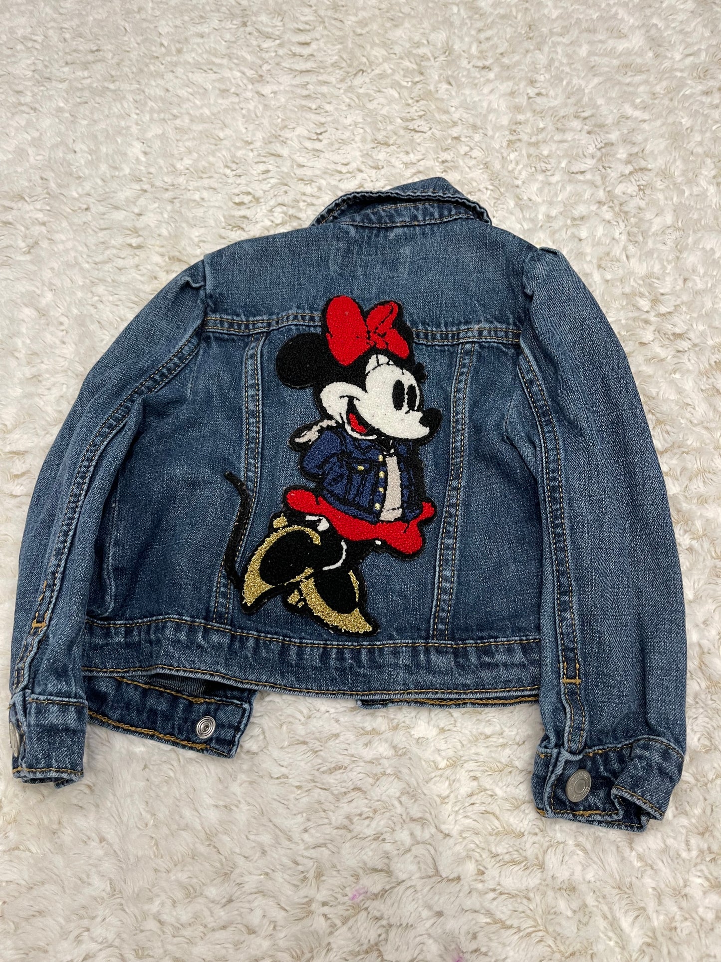 3T Gap Minnie Mouse Jean jacket 💗