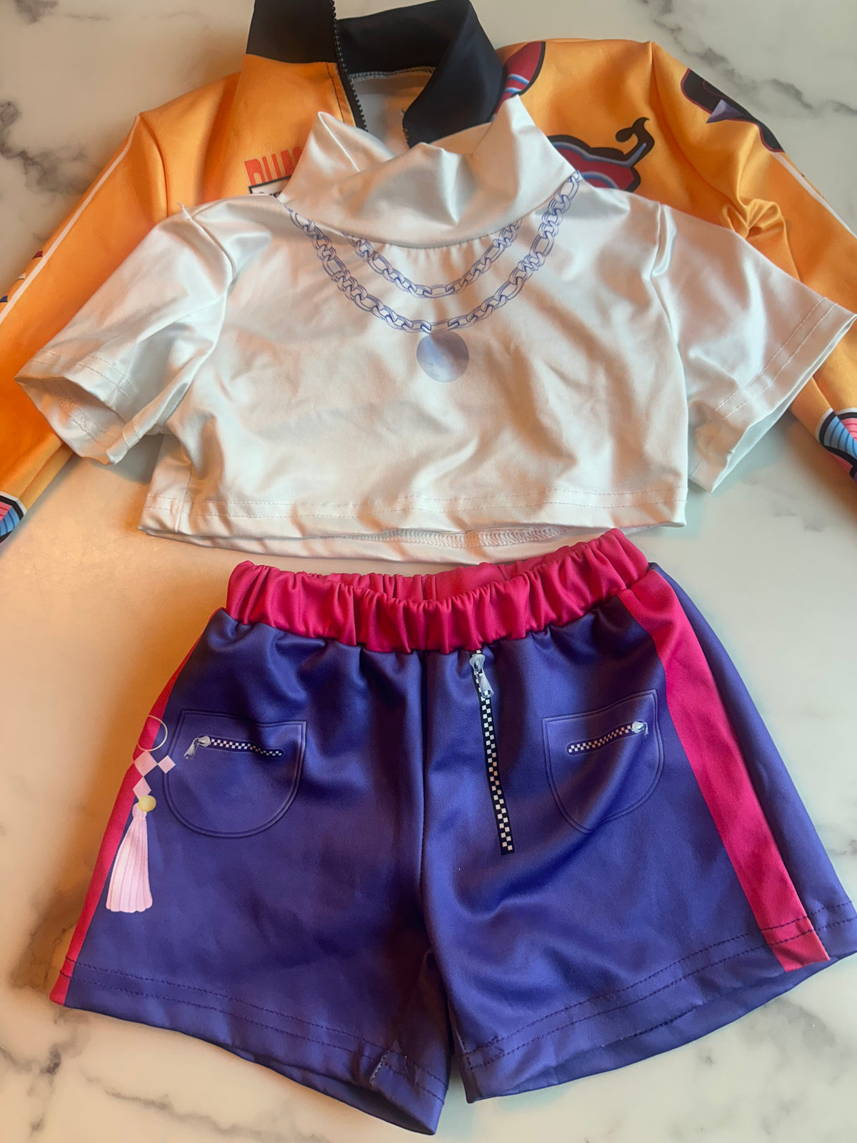 Seller #58 Girls Rumi costume 4/5 with wig