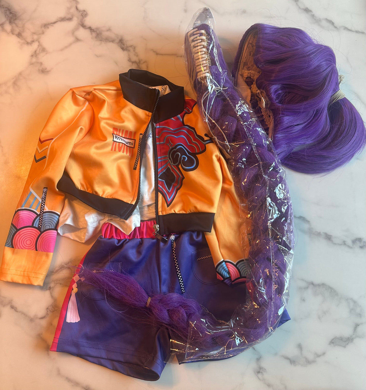 Seller #58 Girls Rumi costume 4/5 with wig