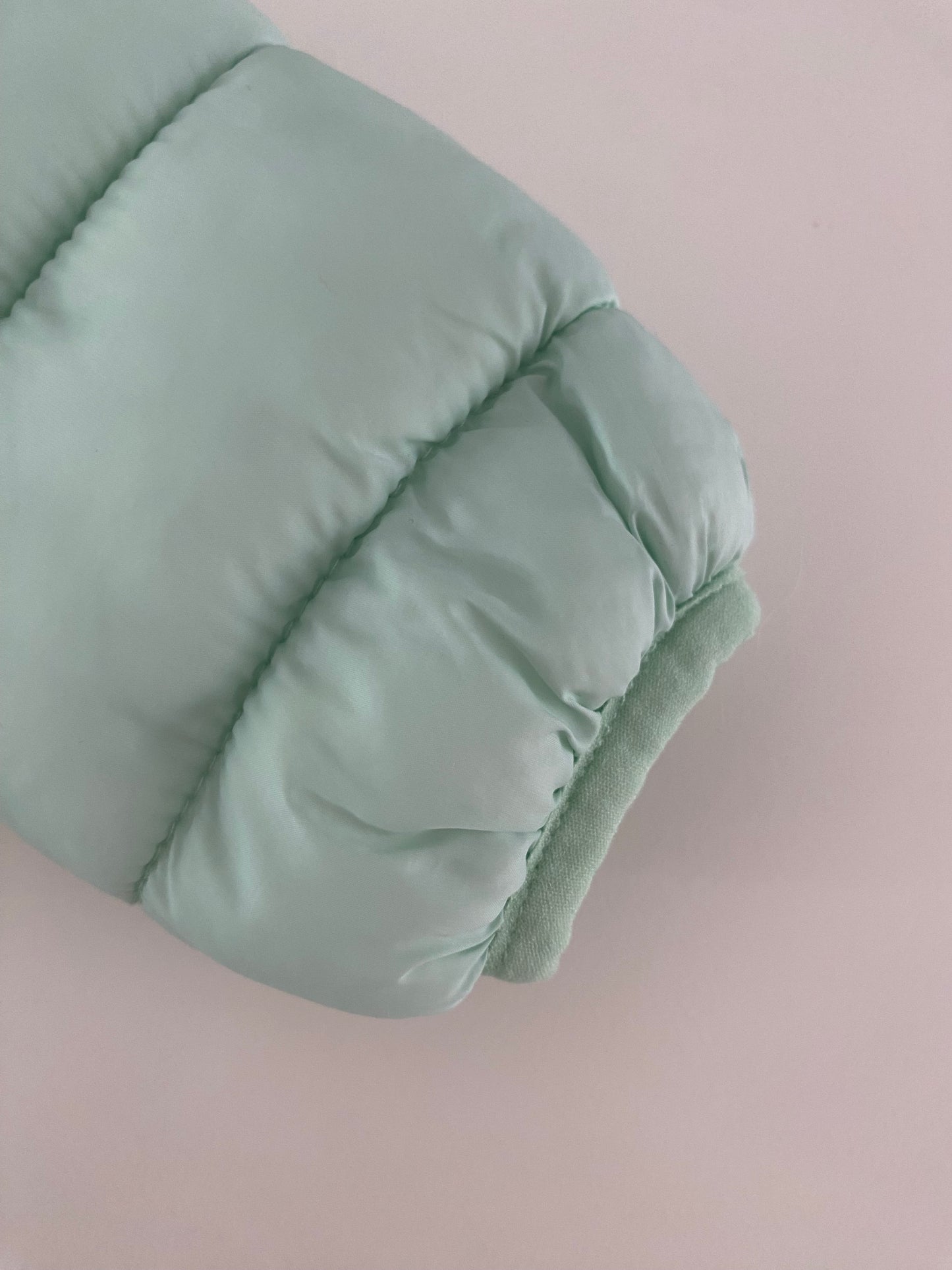 #117-Girls 18M, Urban Republic Mint Green Puffer Coat, VGUC