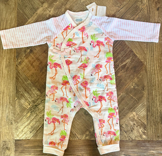 #75 Mud Pie Girls Sleep and Play, NEW, size 3-6m