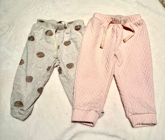 136 gap girl sweatpants 18/24 m
