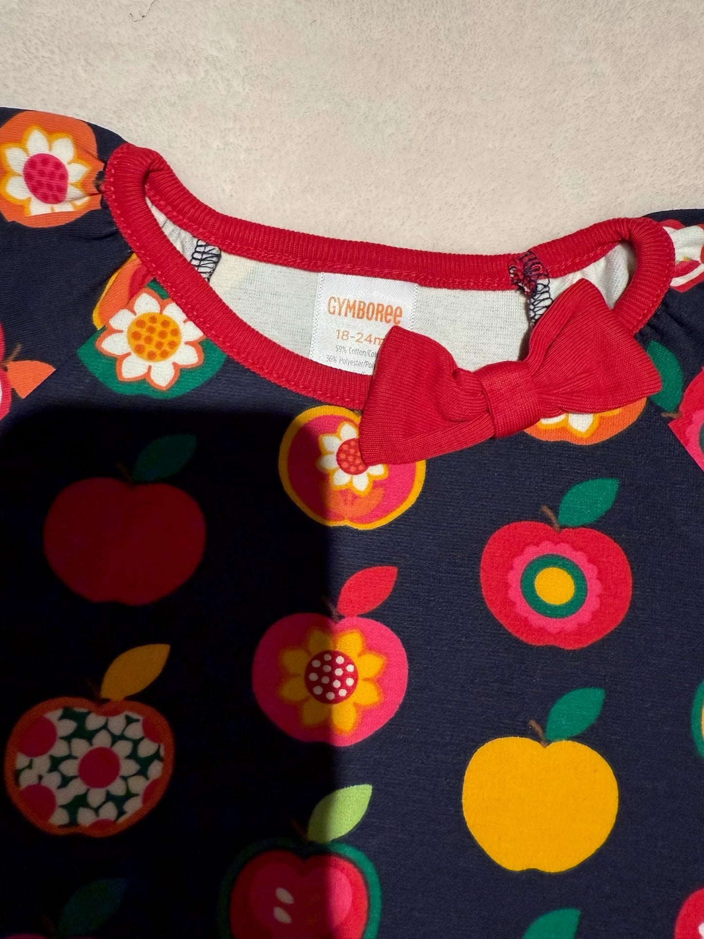136 NWT Gymboree Apple dress 18/24M