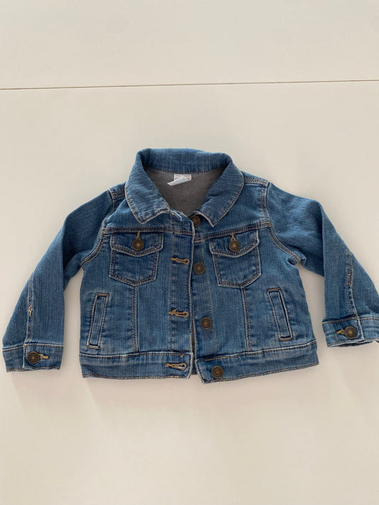 #117- Girls 18M, Carter’s Jean Jacket, VGUC