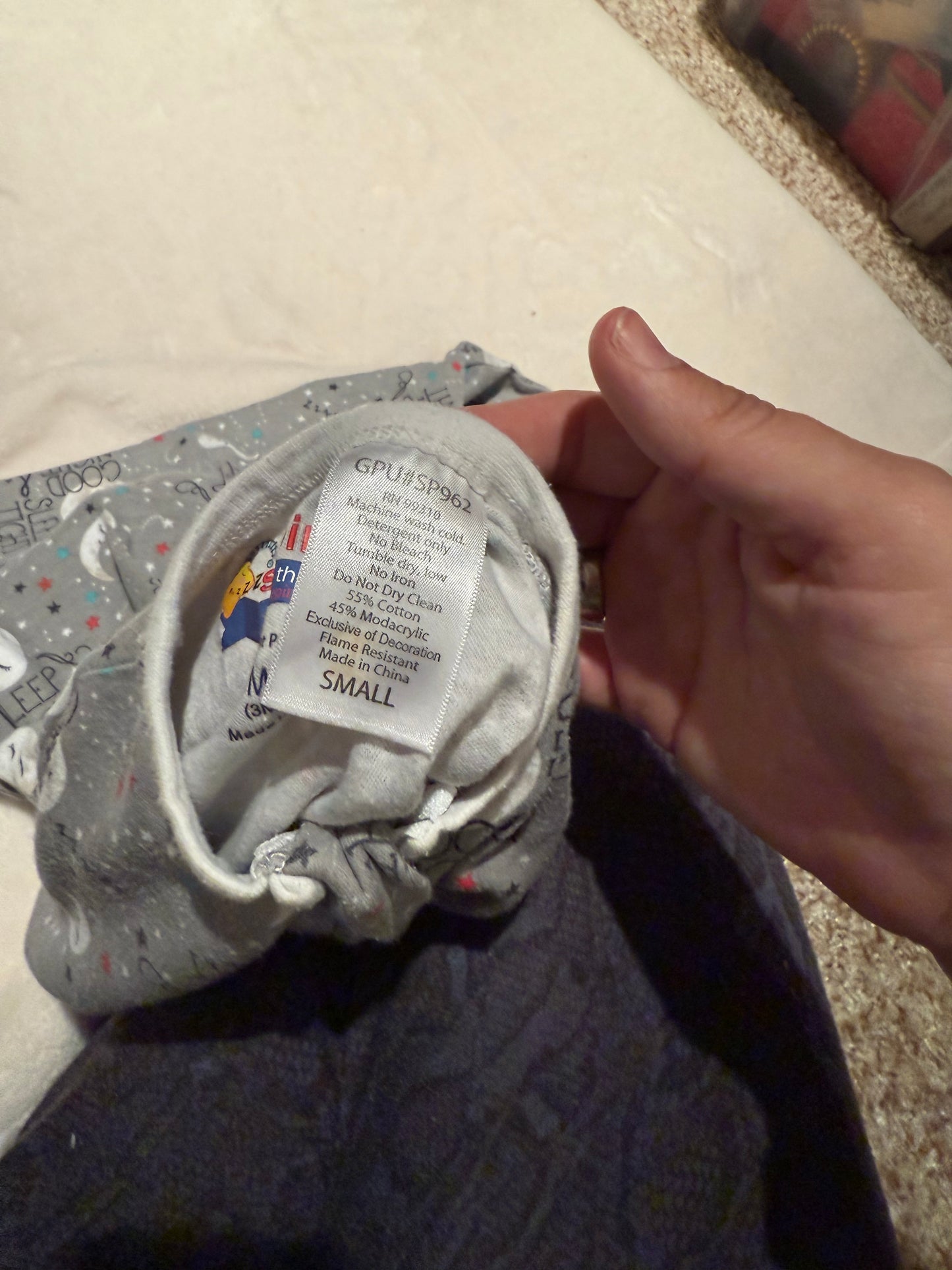 136 zipadee zip sleep sack EUC size small