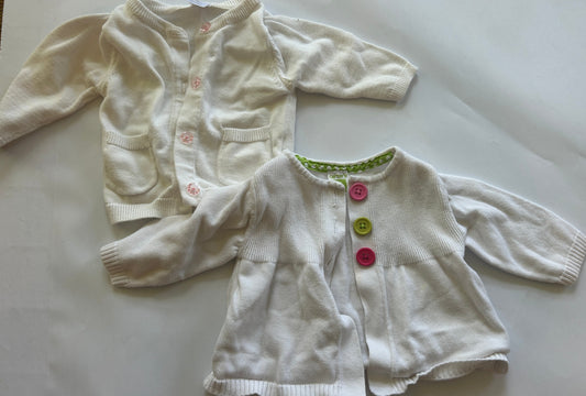 Seller # 35 set of 2 sweaters 3 months Reduced!