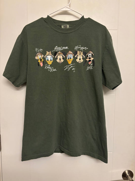 Seller #60 Disney Animal Kingdom Adult T-Shirt, Comfort Colors Large - NWOT