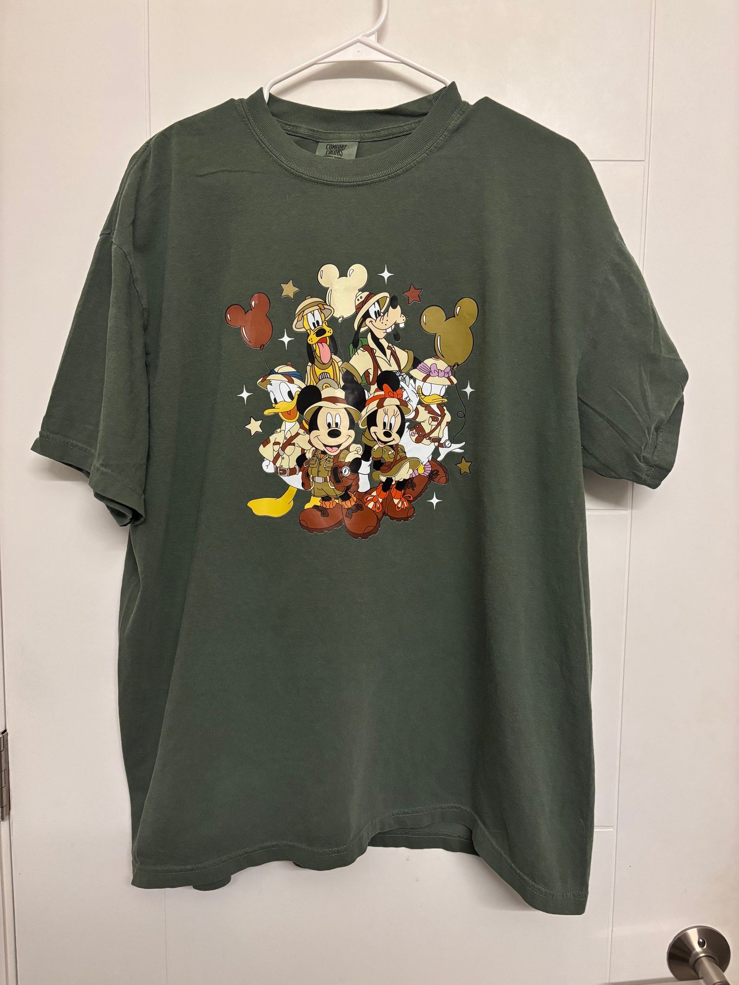 Seller #60 Disney Animal Kingdom Shirt, Comfort Colors Adult XL NWOT