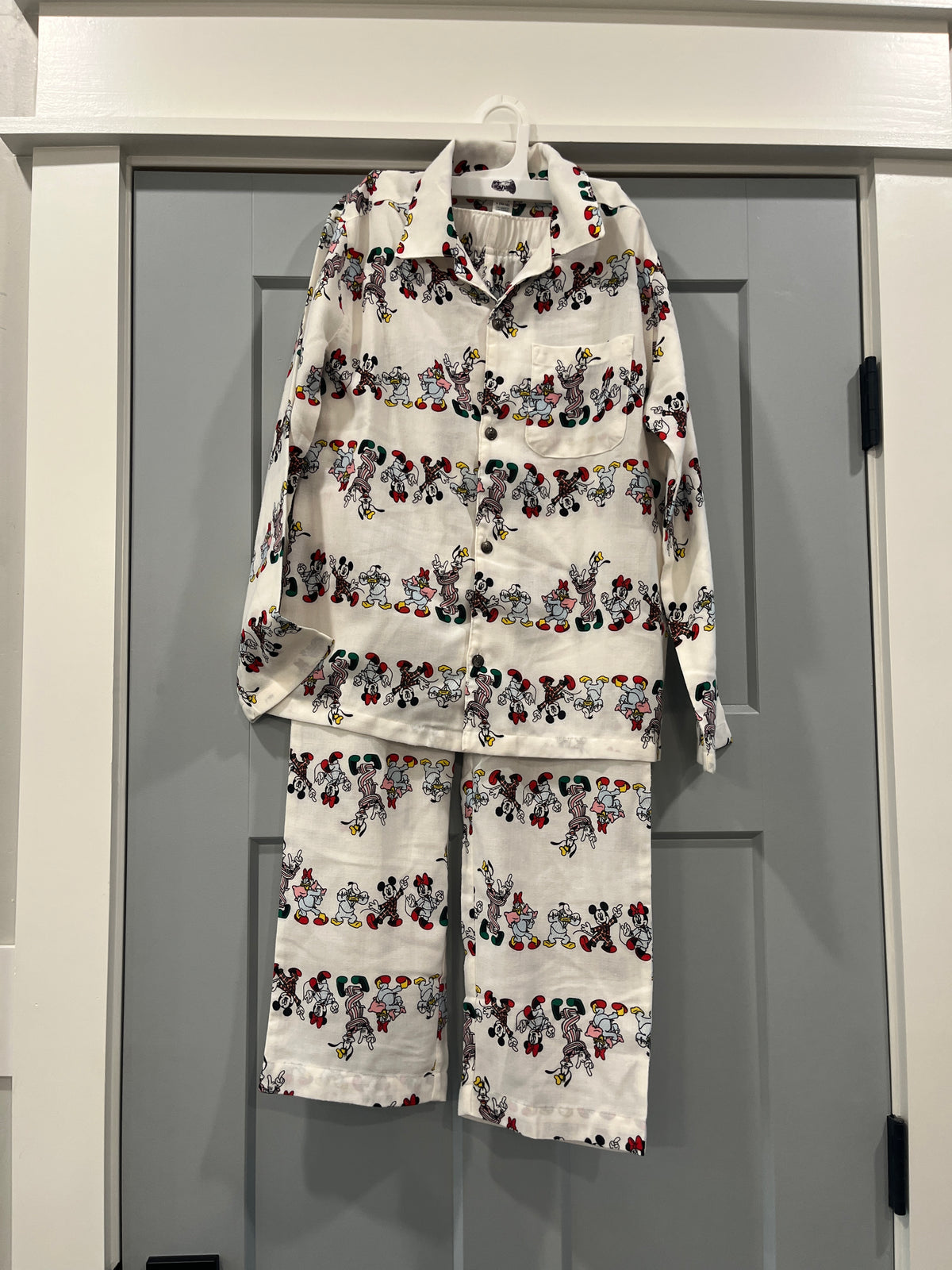 135 Mickey Mouse and friends Christmas Old Navy size YL (10-12), BNWT