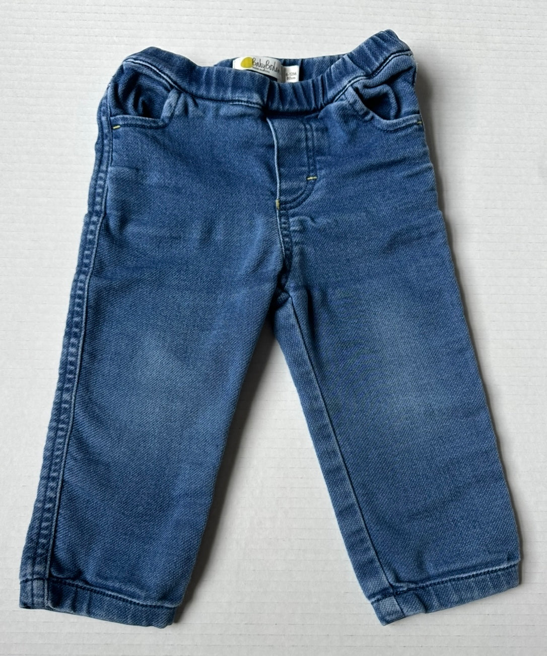 #146 Baby Boden Stretch Denim Jeans Girls 6-12M
