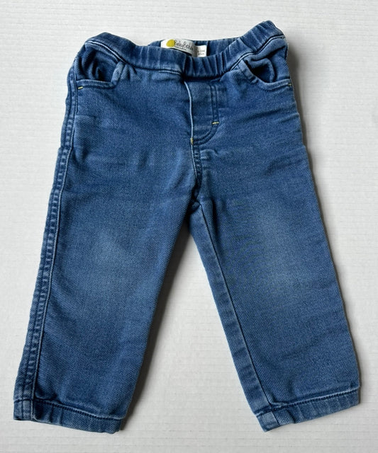 #146 Baby Boden Stretch Denim Jeans Girls 6-12M
