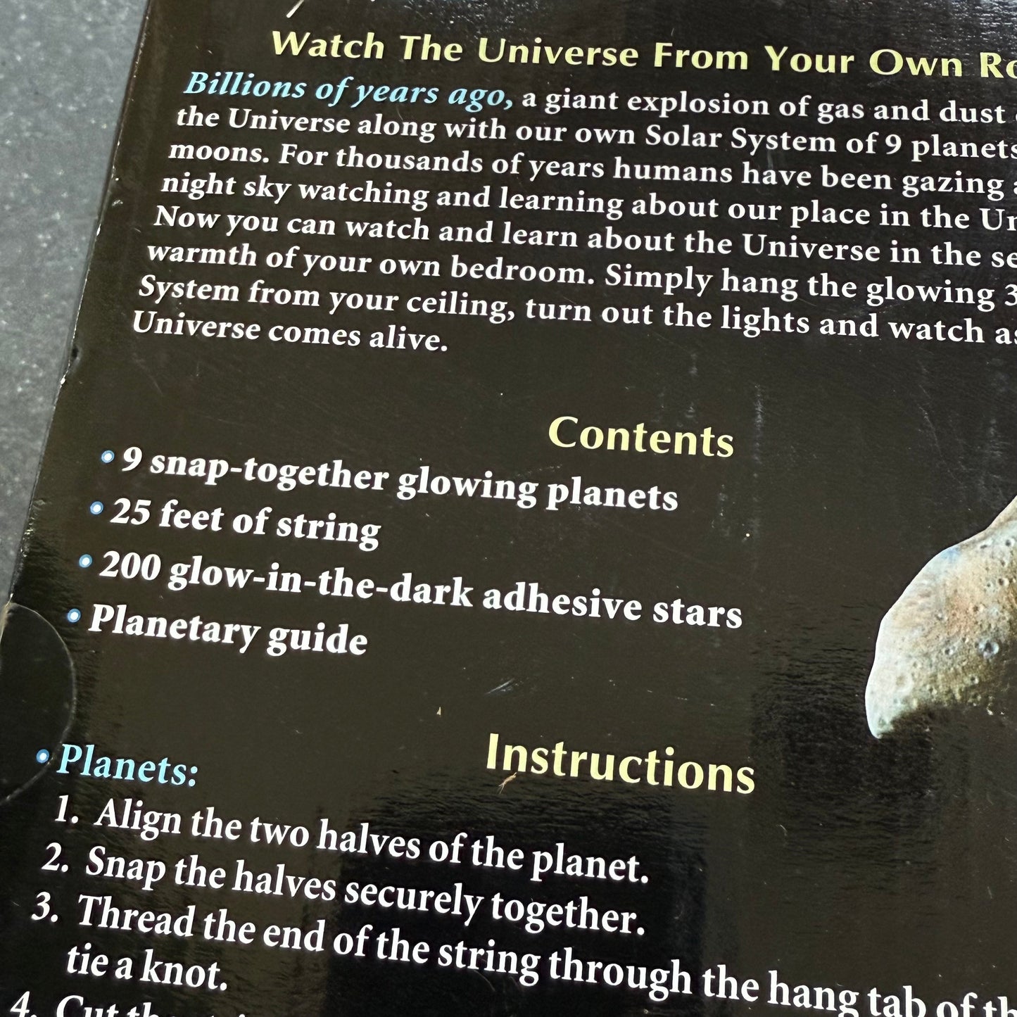 #1 Great Explorations Glow-in-the-Dark 3D Solar System Kit NEW REDUCED