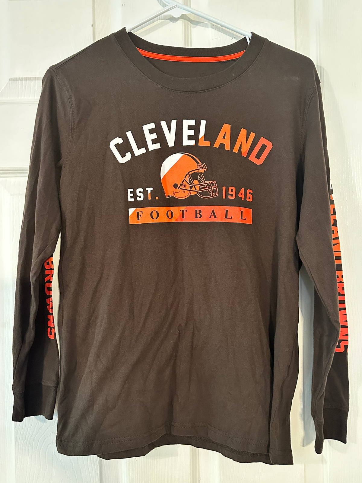 #171 Boy’s XL Cleveland Brown’s Long Sleeve (2 Shirts)