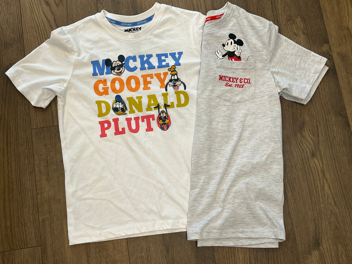 135 unisex disney t-shirts, each only worn 1x, YL, LN