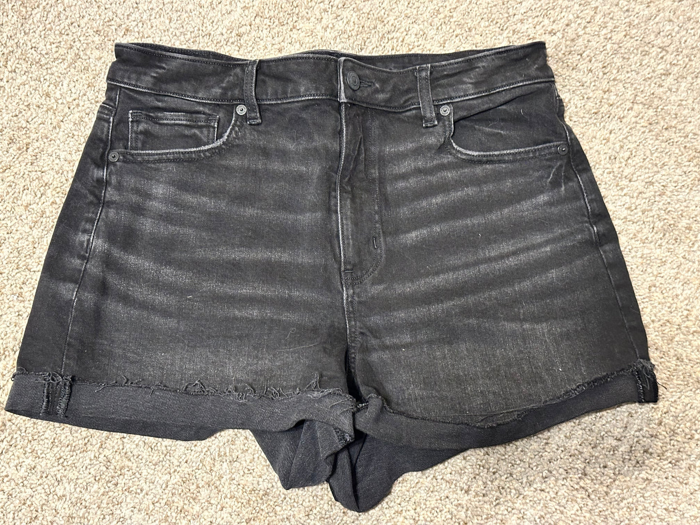 #65 American Eagle Women’s Size 10 Black Jean Shorts