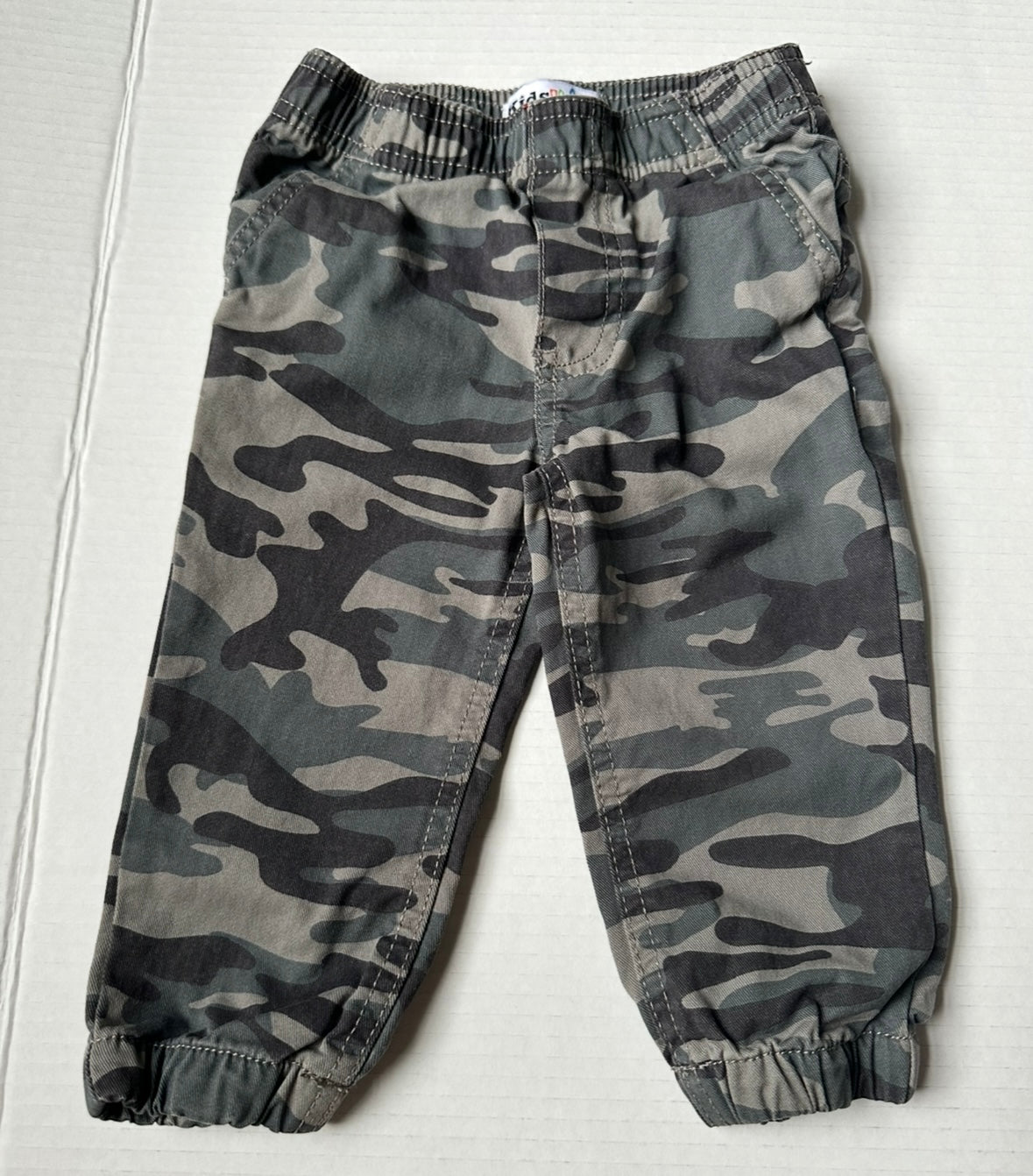 #93 Kids Headquarters Camo Cargo Pants Boys 12M