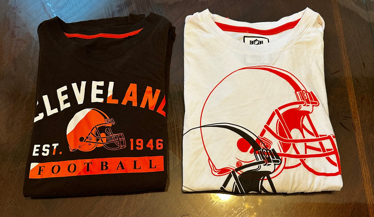 #171 Boy’s XL Cleveland Brown’s Long Sleeve (2 Shirts)