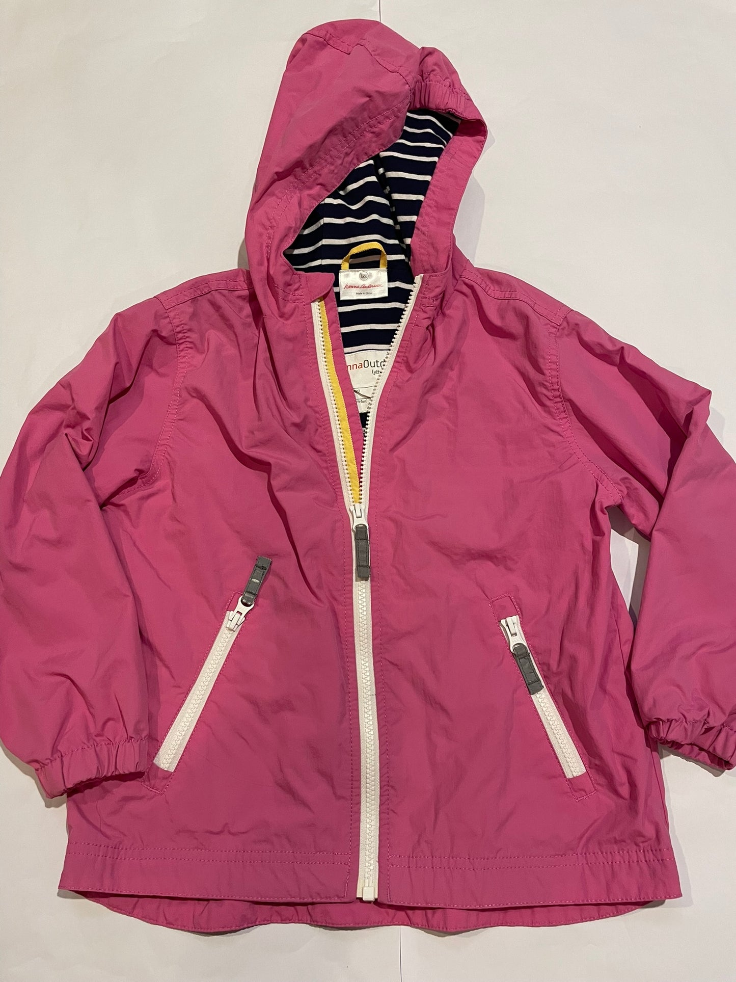#126 Girls Hanna Andersson 120 (6-7) Lined Jacket EUC