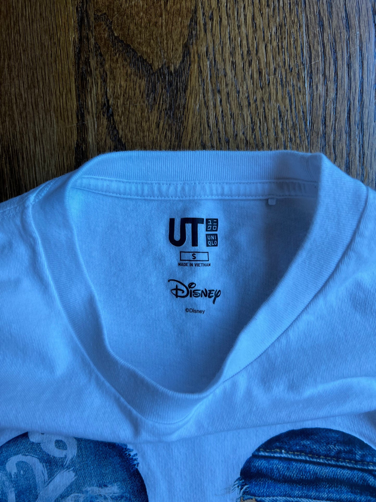 Seller #115 - REDUCED Women’s Size S White Mickey Mouse T-Shirt, EUC