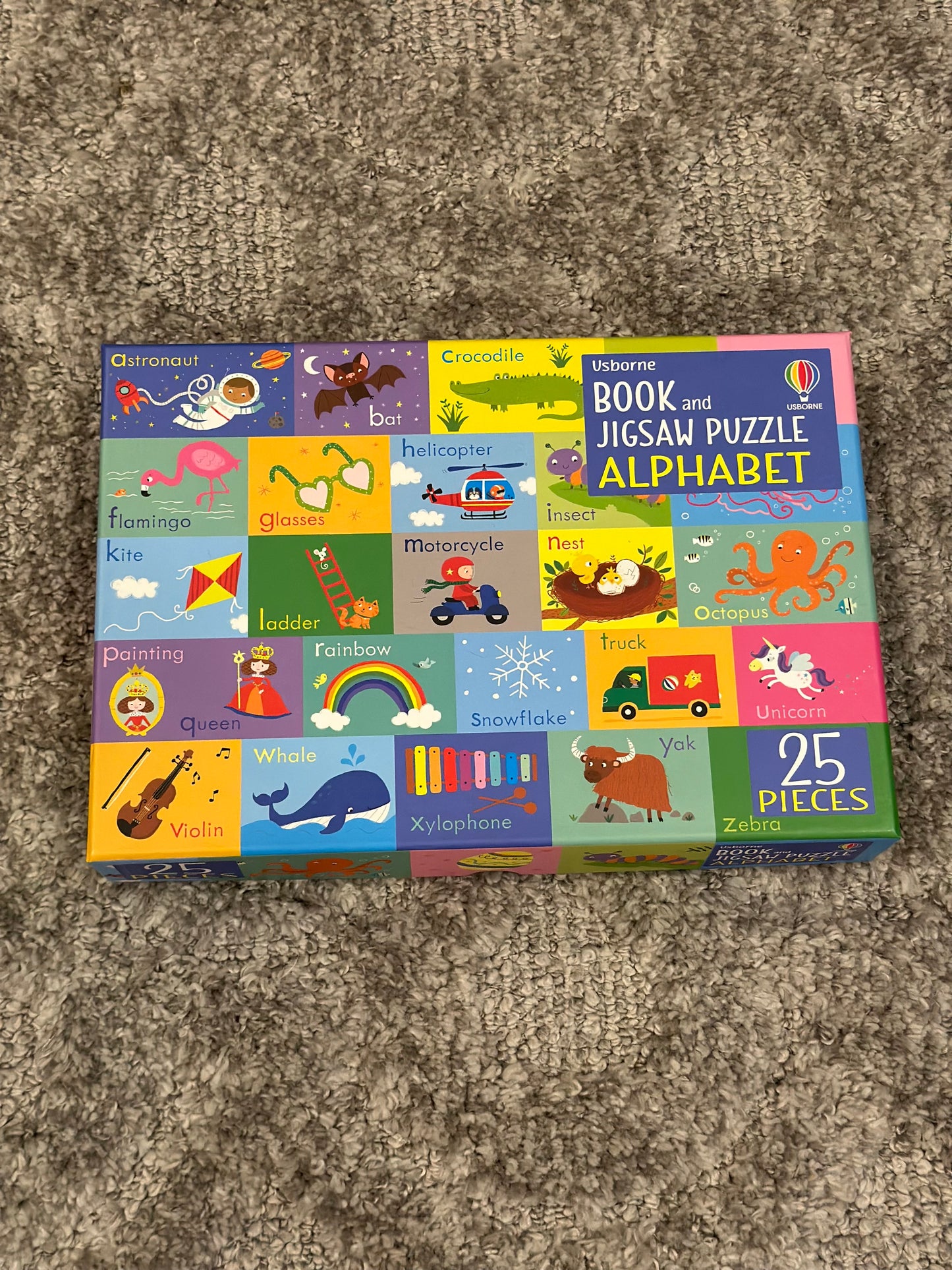 #82B Usborne Alphabet Puzzle