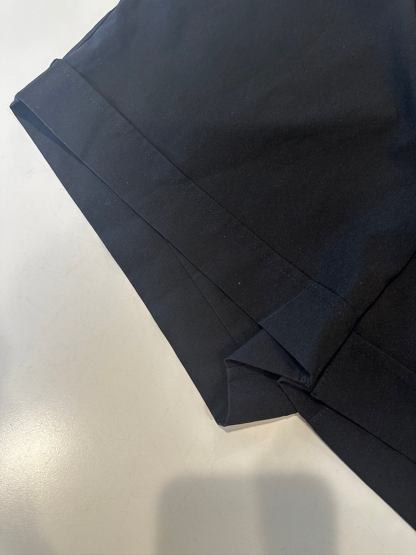 #33 women's black high-waisted shorts