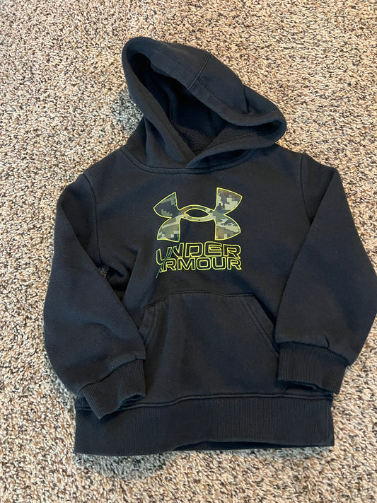 Seller #11 Boys 3T Under Armour Black pullover hoodie - GUC
