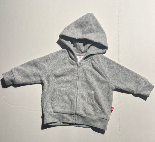 #98 6mo Gender Neutral Zutano Fleece Zip Hoodie