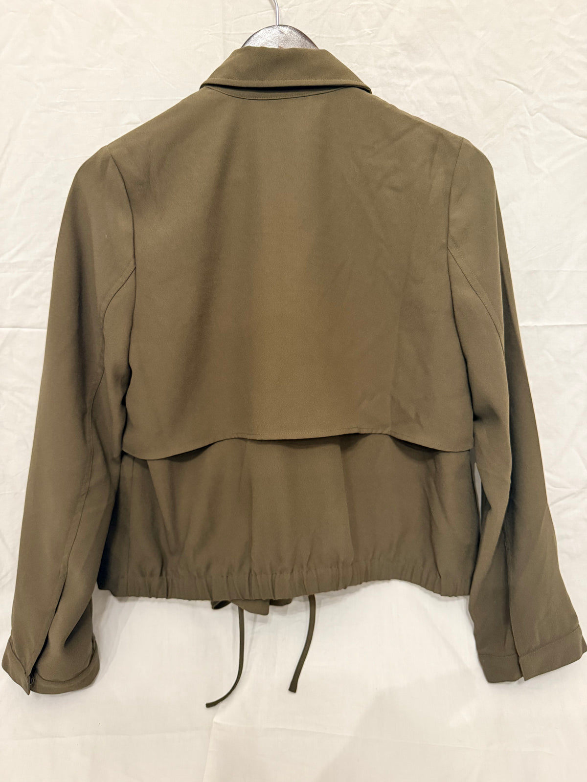 #143 Sugarlips olive green jacket women’s size XS