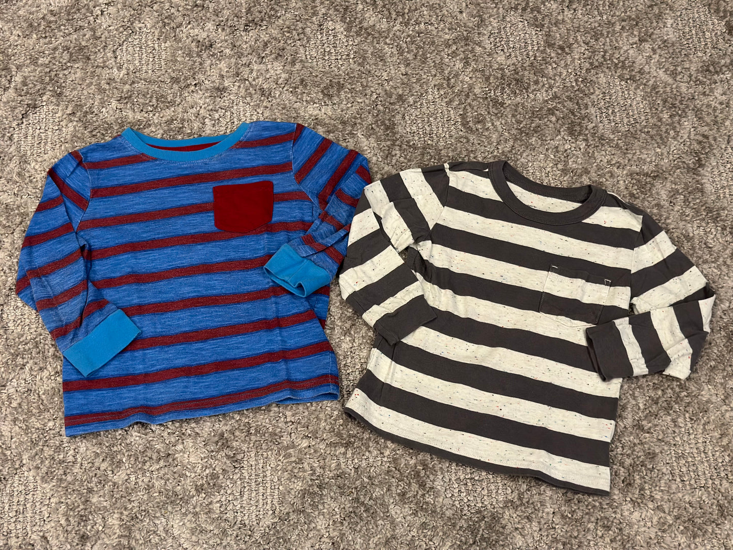 #82B Boys Long Sleeve Shirts - 3T