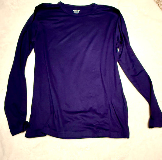 136 EUC old navy boys drifit long sleeve navy large