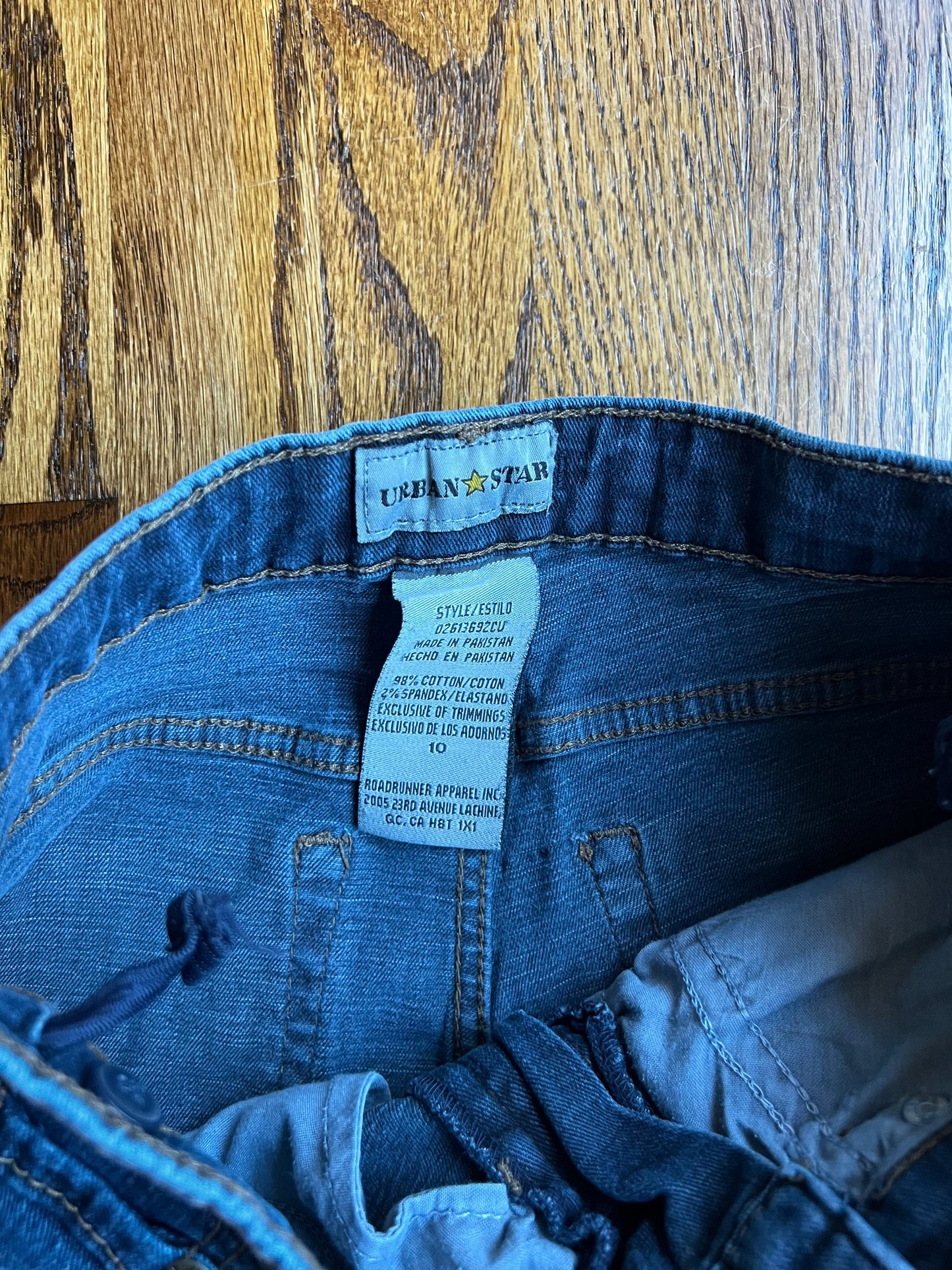 Seller #115 - REDUCED Urban Star Boys Size 10 Dark Blue Jeans, Straight Fit, VGUC