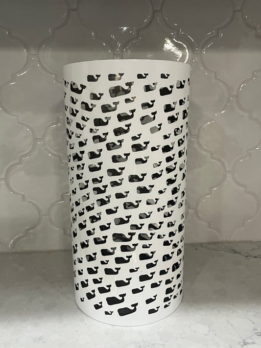 135 Vineyard Vines Target collab candle holder for 4x7 inch pillar candle, LN