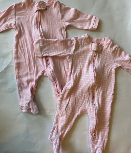 Seller #35 3 month footie set of 2 Reduced!