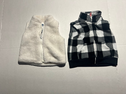 #98 Girls 3mo Vests