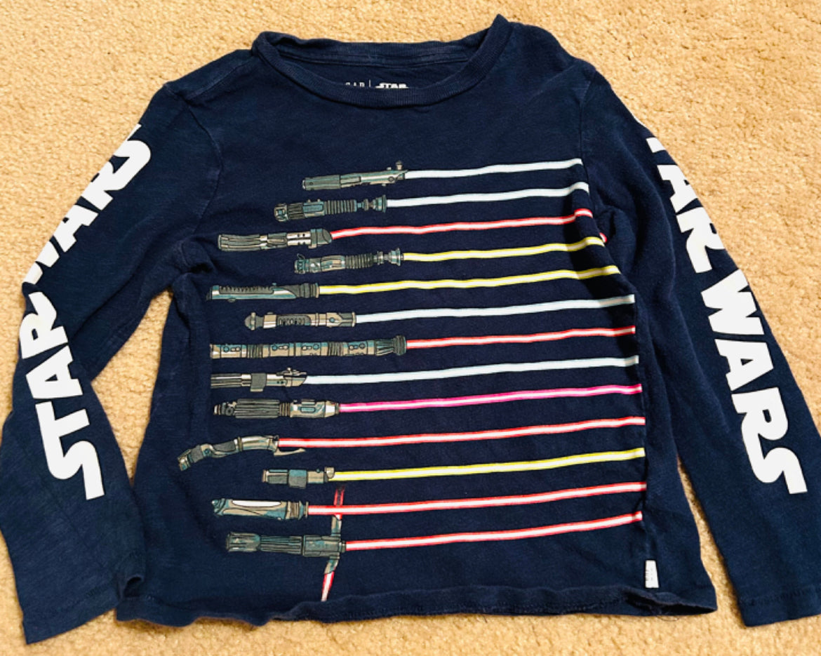 Gap XS (4/5) Light Saber LS Shirt