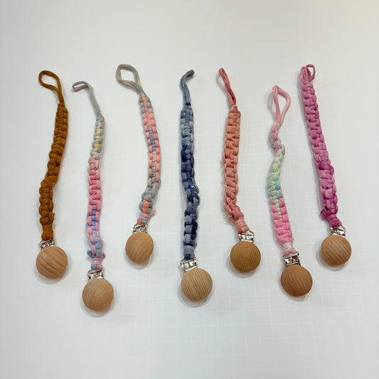 Seller 189 Braided Pacifier Clips (7 ct)