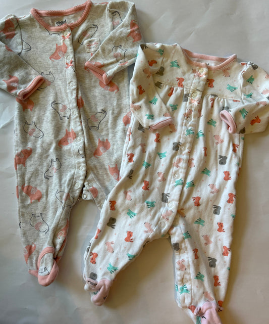 Seller # 35 3-6 month pajamas Reduced!