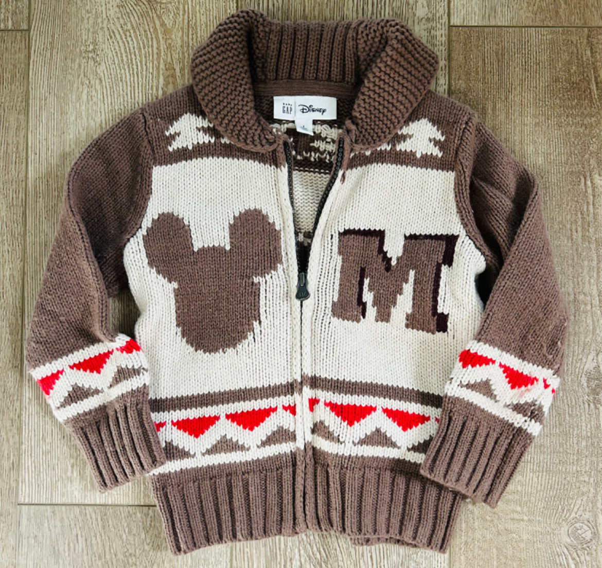 Gap x Disney 2t Zip Up Sweater Cardigan (see pictures for back)