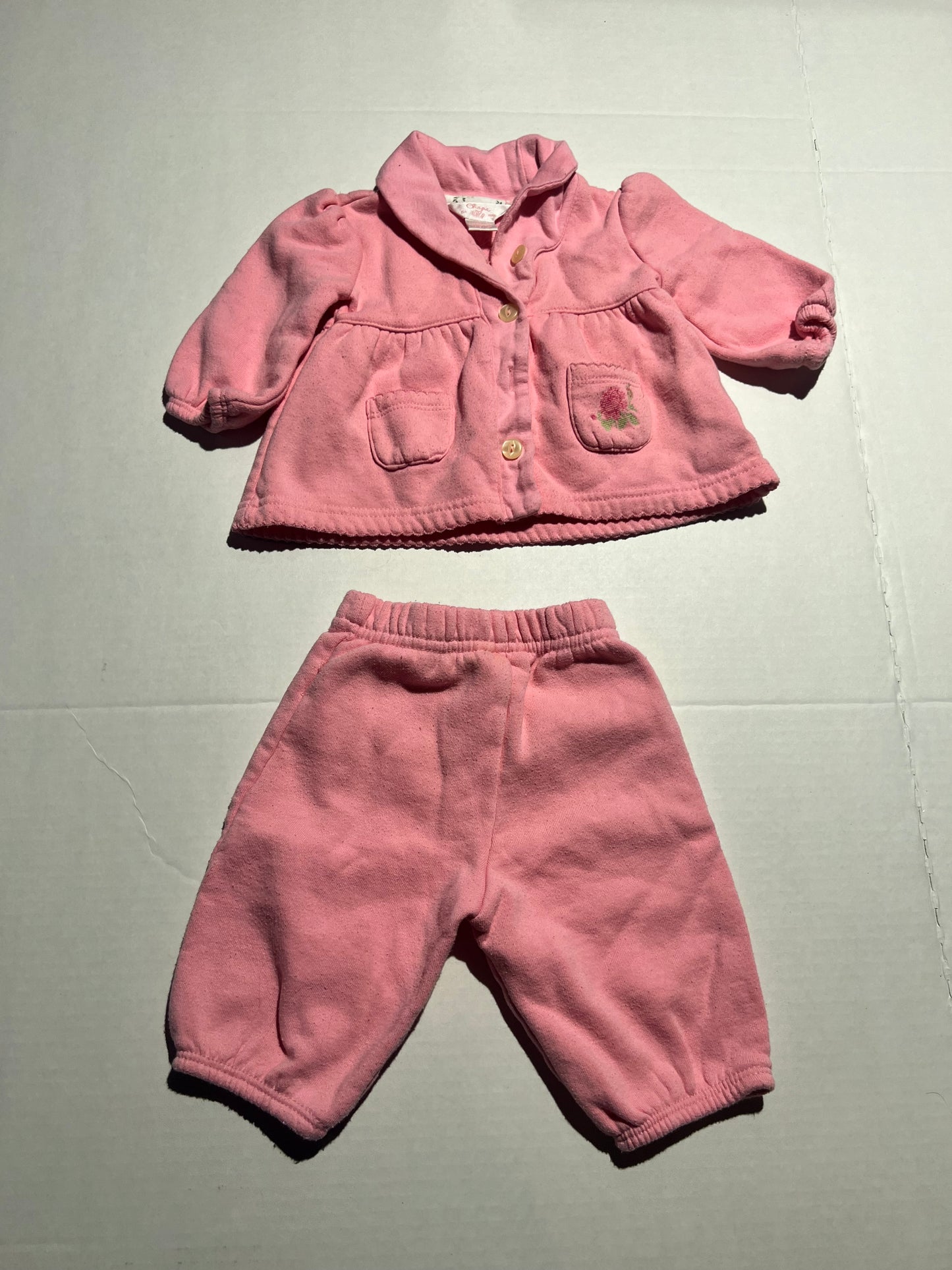 #98 Girls 3mo Chaps Outfit