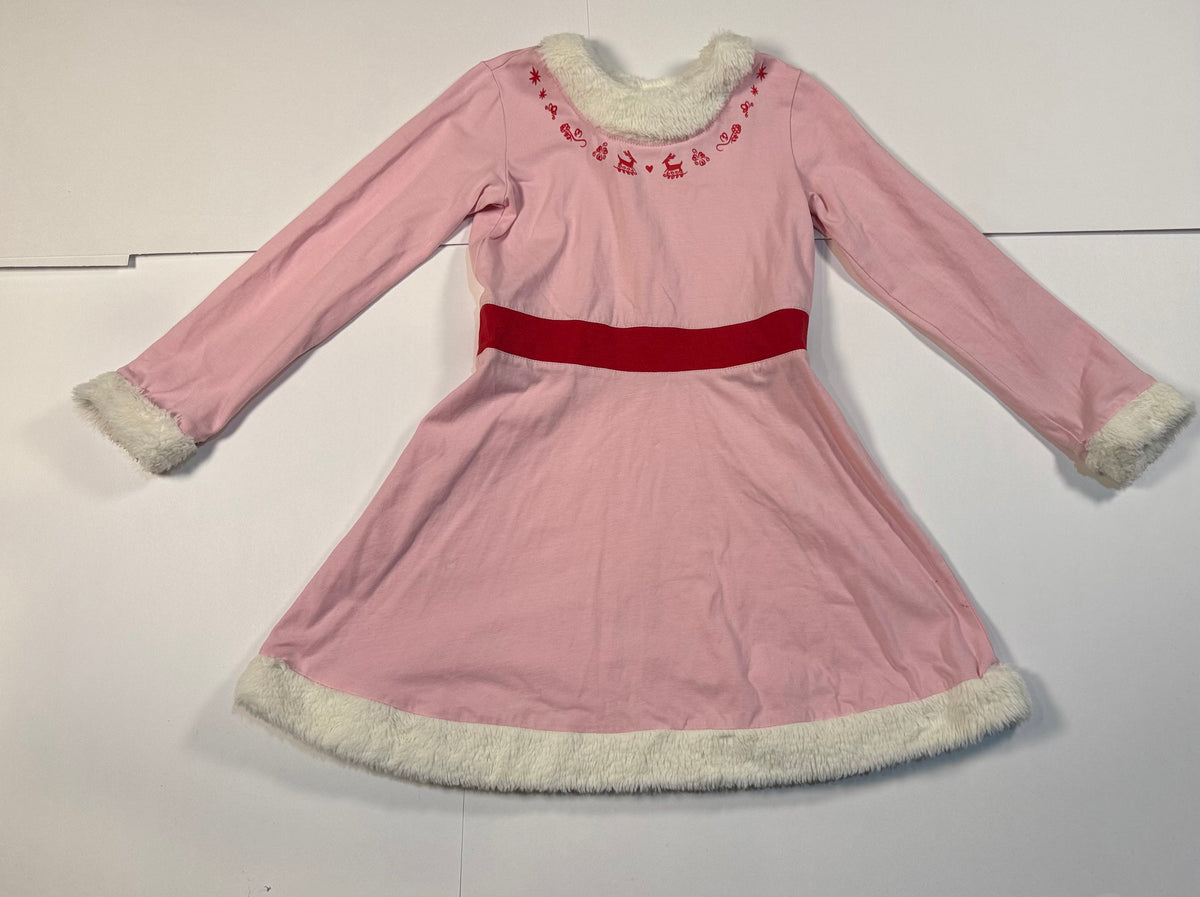 #141 Girls 5 (110) Hanna Andersson Elf the Movie Dress 2 of 2
