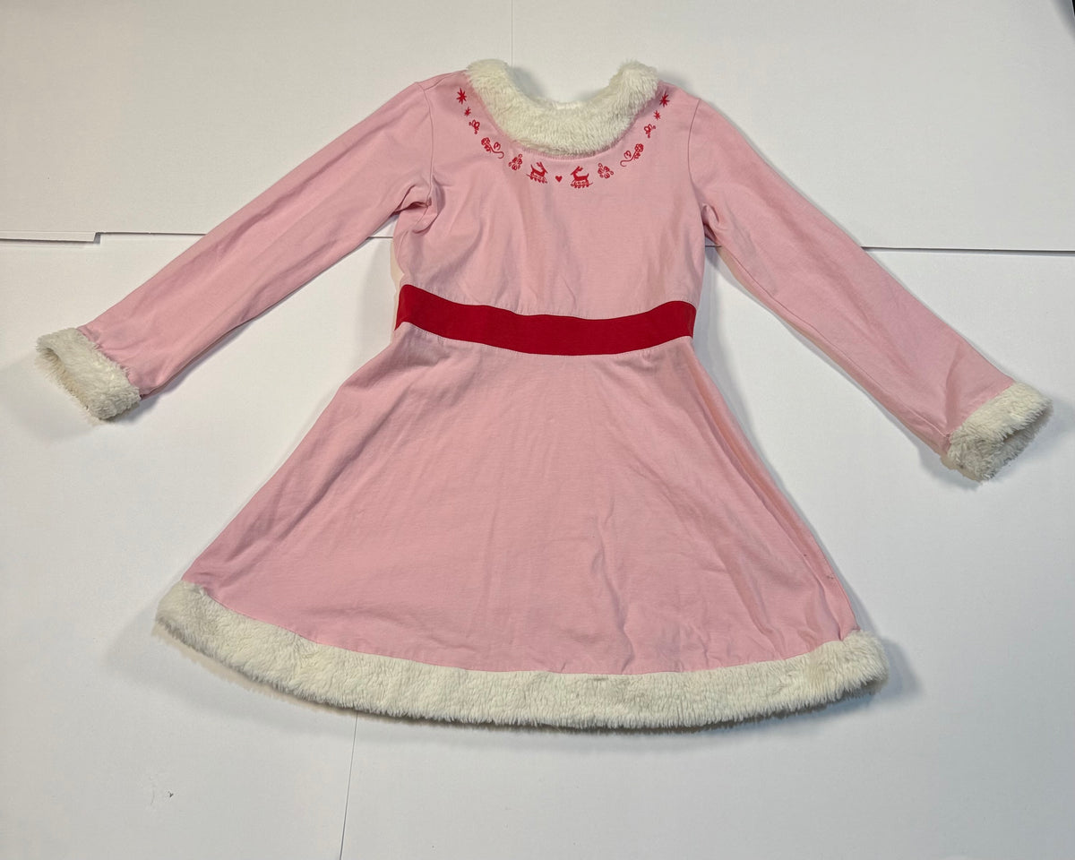 #141 Girls 5 (110) Hanna Andersson Elf the Movie Dress 2 of 2