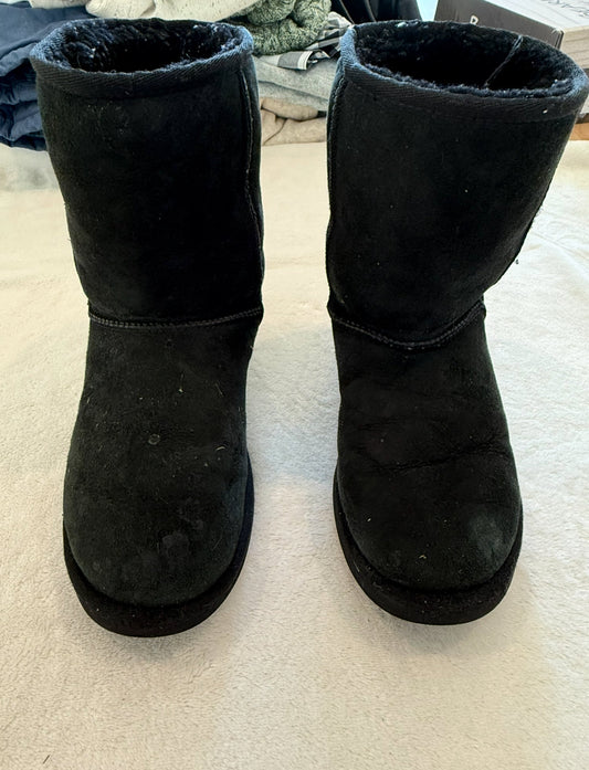 #46 Women’s size 7 Ugg boots black guc