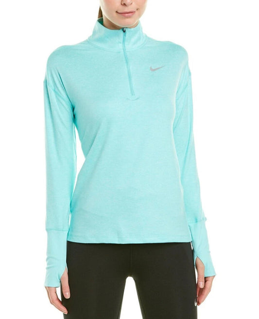#18 Reduced! Nike aqua quarter zip women’s size small
